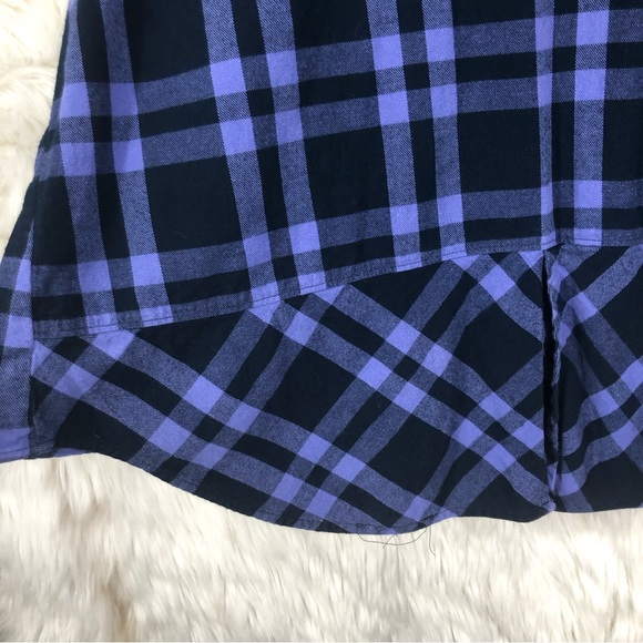 Women’s Bit & Bridle Plus SZ 2X Long-sleeve Plaid Shirt, Button Up, Split Tail - Picture 5 of 9